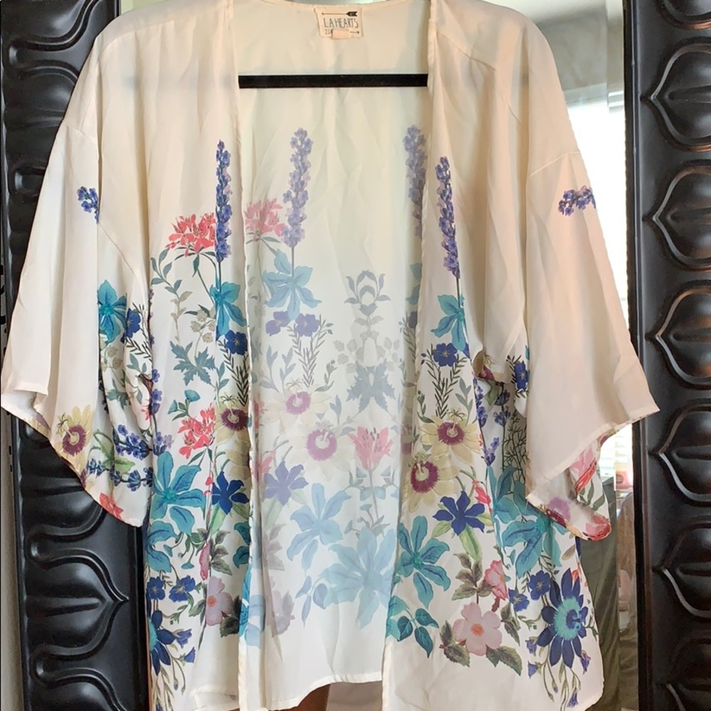 Floral cardigan